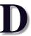 D